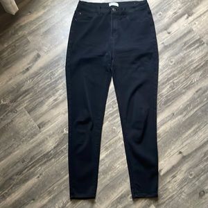 Size 10, black, skinny jeans